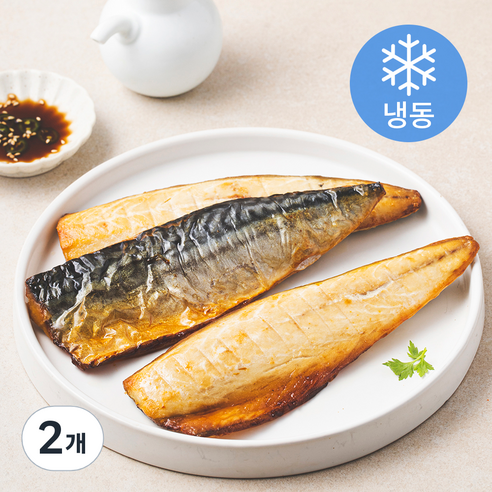 어식공방 한끼뚝딱 직화구이 순살고등어 4입 (냉동), 2개, 340g