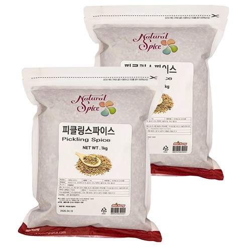 내츄럴스파이스 피클링스파이스, 1kg, 2개