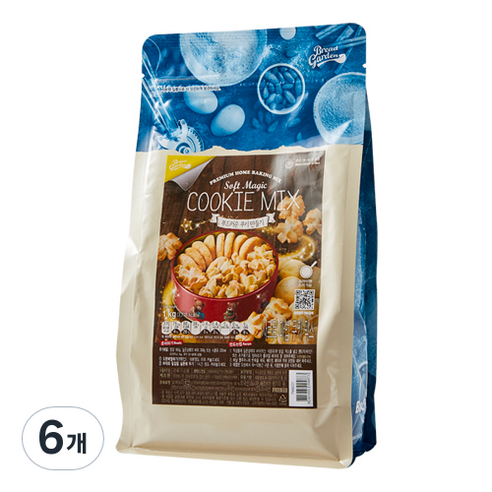 브레드가든 비앤씨마켓 마법 쿠키 믹스, 6개, 1kg