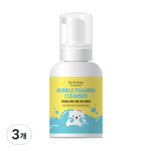 마이얼스데이 버블 포밍 클렌저, 300ml, 3개