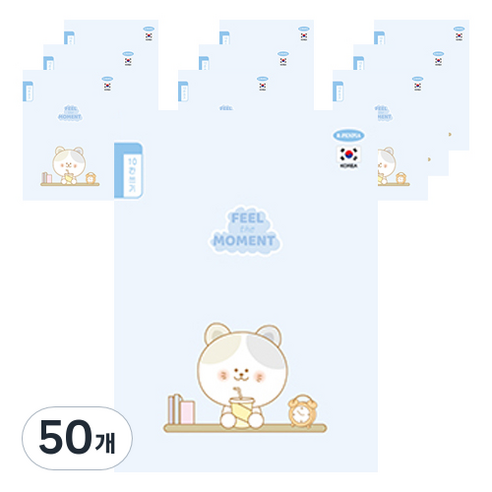 펜피아 1000 초등 10칸쓰기 제본노트, D블루, 50개