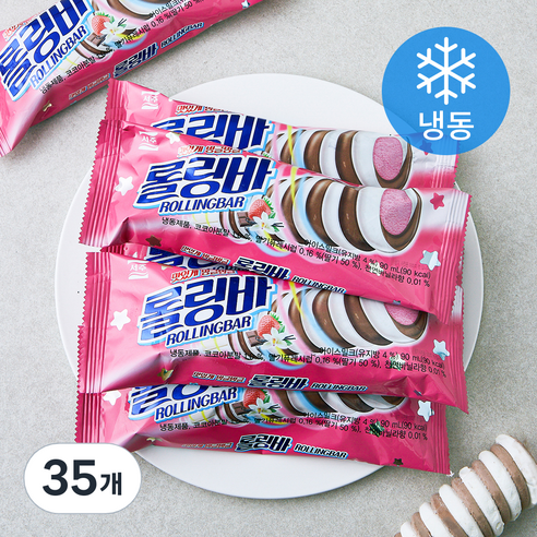 서주 롤링바 (냉동), 35개, 1개입, 90ml