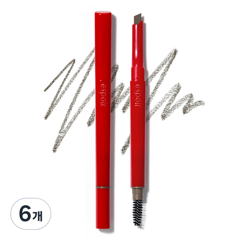에스쁘아 더브로우 이지 쉐이핑 펜슬 0.2g, 3호 뉴트럴 브라운, 6개