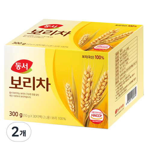 동서 보리차, 300g, 2개