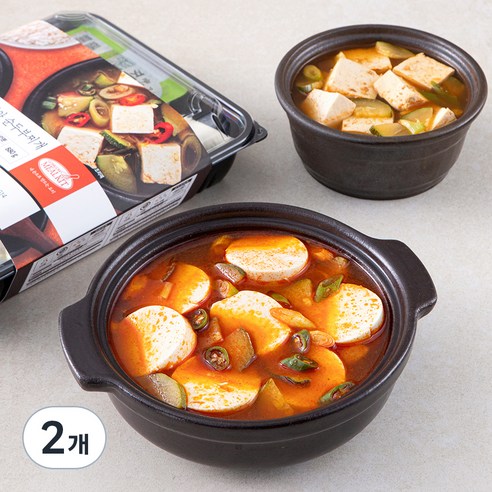 곰곰 된장찌개 + 순두부찌개 세트, 880g, 2개