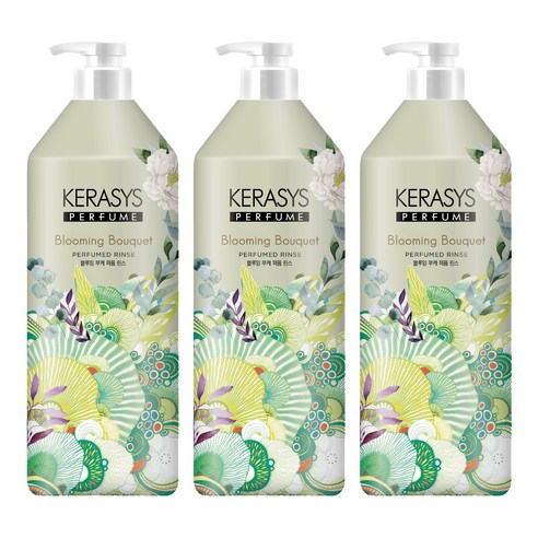 케라시스 블루밍 부케 퍼퓸 린스, 1000ml, 3개