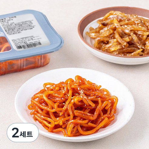 맛다린 진미채 120g + 쥐포채간장조림 150g 밑반찬 2종 세트, 270g, 2세트
