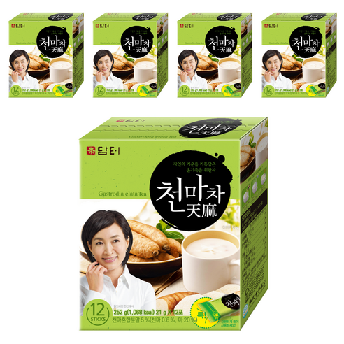 담터 천마차, 21g, 12개입, 5개
