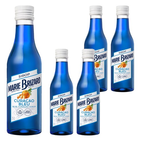 마리브리자드 블루큐라소 시럽, 250ml, 5개