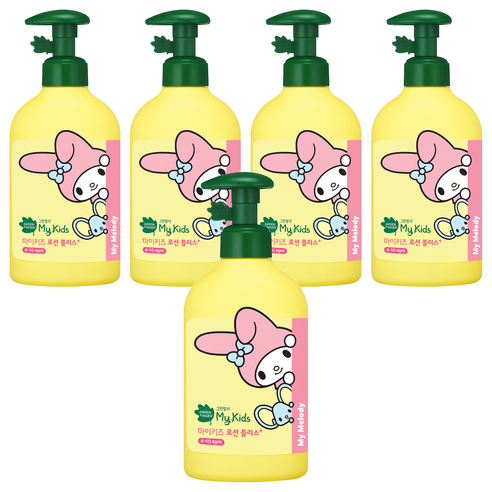 그린핑거 마이키즈 산리오 로션플러스, 320ml, 5개