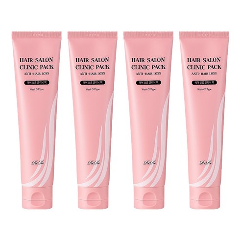 리르 헤어 살롱 클리닉 헤어팩, 150ml, 4개