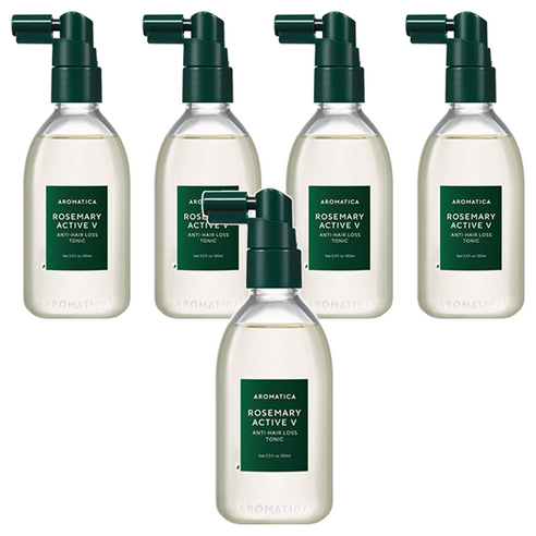 아로마티카 로즈마리 액티브 브이 안티 헤어로스 토닉, 100ml, 5개