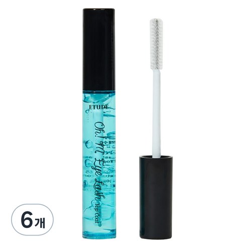 에뛰드 오 마이 래쉬 마스카라 12g, 1호 탑코트, 6개