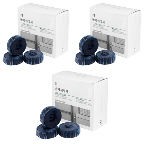 살림백서 변기세정제, 40g, 30개