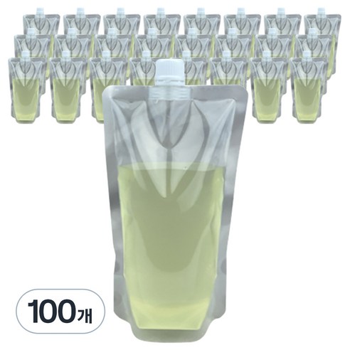 맘스퀴즈 스파우트 음료 파우치 500ml 22mm, 1개, 100개