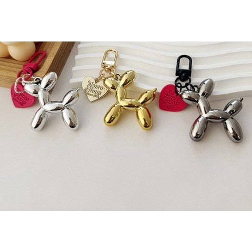 사랑스러움 한 스푼, 버블리데이 하트 강아지 키링과 함께하는 일상