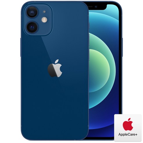 Apple 아이폰 12 Mini, 알뜰폰, Blue, AppleCare+포함, 128GB