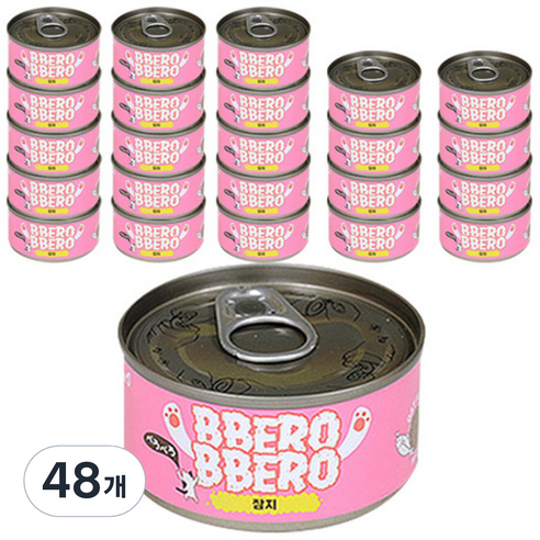 뻬로뻬로 간식캔, 참치, 48개