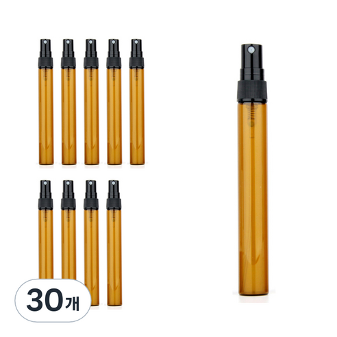 차광 향수 공병 10ml, 검정, 30개