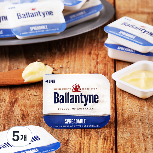 Ballantyne 스프레더블 버터 20입, 140g, 5개