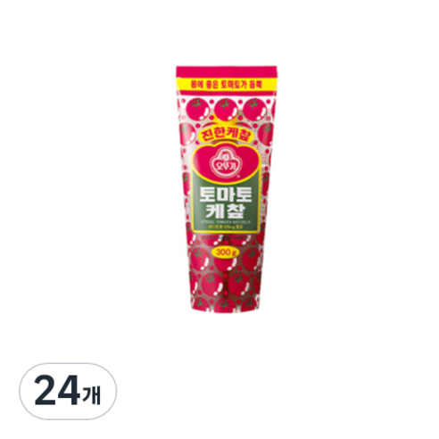 오뚜기 진한 토마토케찹, 300g, 24개