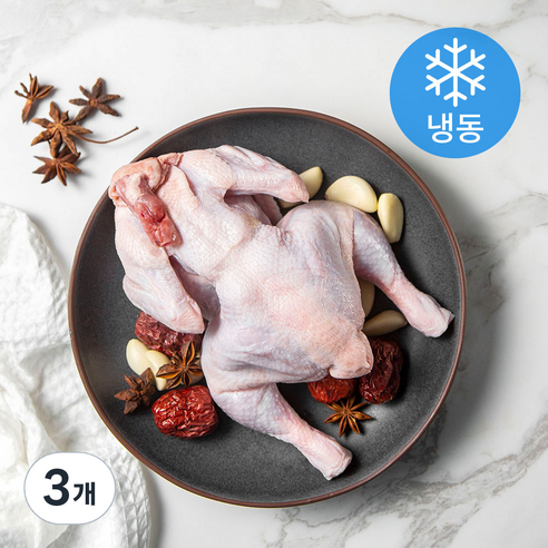 올계 유기농인증 영계 (냉동), 500g, 3개 500g × 3개 섬네일