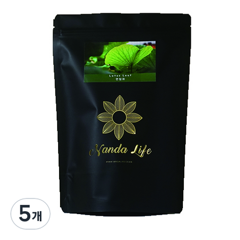 난다라이프 연잎차, 1g, 50개입, 5개