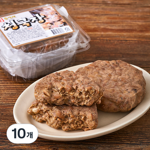 옹심원 국내산 청국장, 200g, 10개