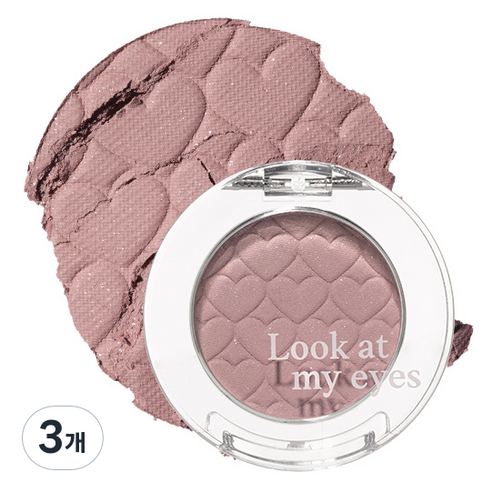 에뛰드 룩 앳 마이 아이즈 아이섀도 2.4g, M33 멜로우모브, 3개