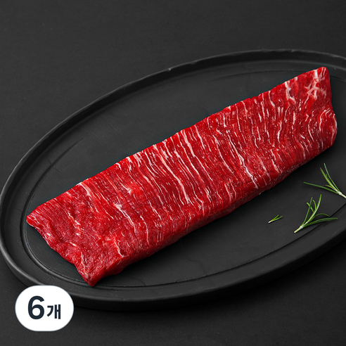 푸드랩플러스 호주산 곡물비육 양지 국거리용 (냉장), 300g, 6개