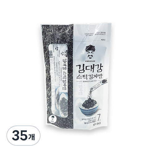 김대감 스틱 김자반, 10g, 35개