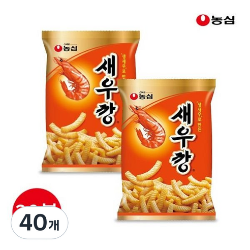 새우깡, 40개, 90g
