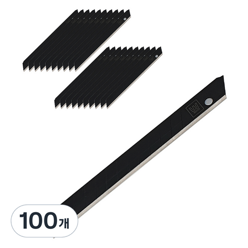 화신 커터날 60도 블랙 SK2H, 100개