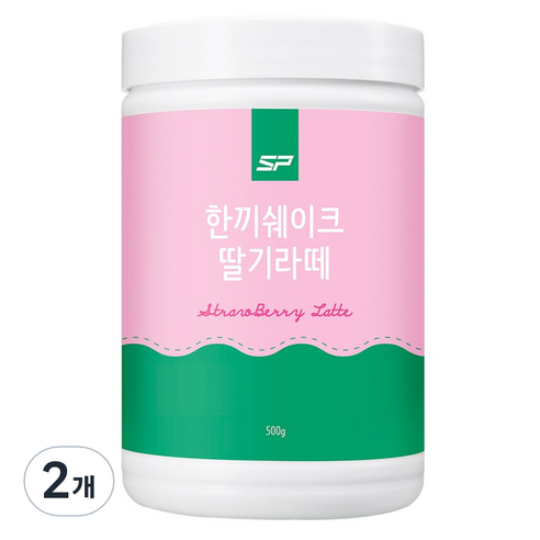 SP스포츠 성풍양행 한끼 쉐이크 딸기라떼맛