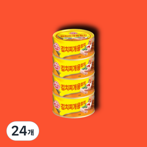 오뚜기 김치찌개용 참치, 135g, 24개