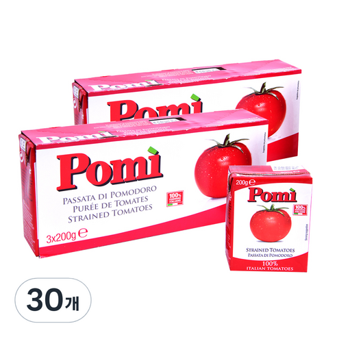 포미 스트레인드 토마토 소스, 200g, 30개