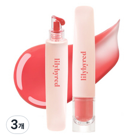 릴리바이레드 탱글 젤리밤, 3개, 9ml
