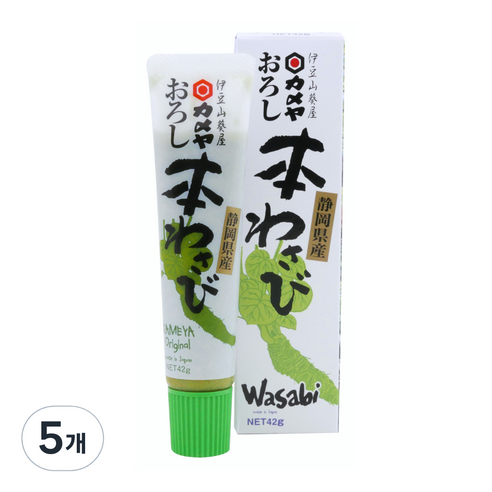 카메야 본 와사비, 5개, 42g