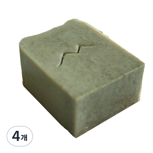 두류헌 병풀흔적 클렌징비누, 80g, 4개