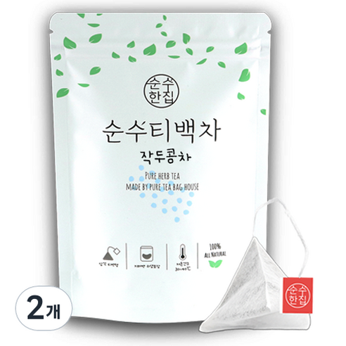 순수한집 작두콩차 티백, 1g, 10개입, 2개