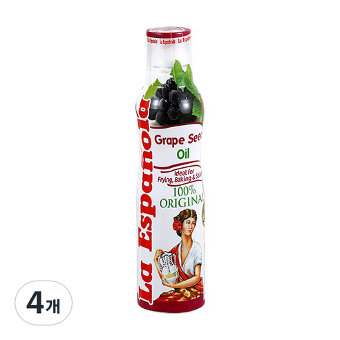 에스파놀라 포도씨유 스프레이형, 200ml, 4개