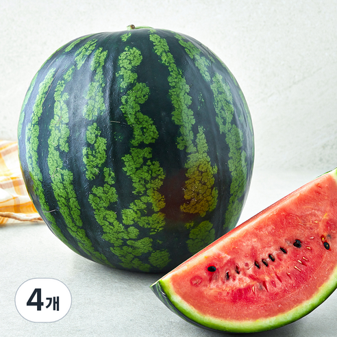 쥬스용 수박, 7kg 이상, 4개