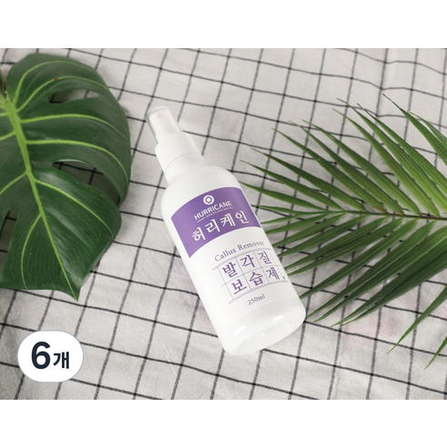허리케인 발각질 보습제 250ml, 1개입, 6개
