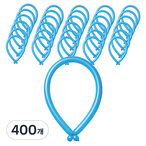 조이벌룬 260 풍선, 미드블루, 400개