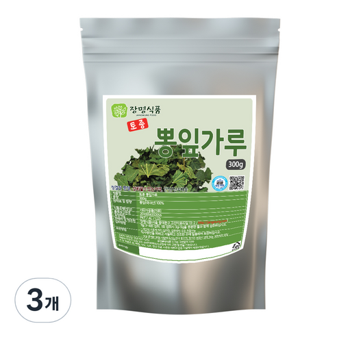 장명식품 뽕잎가루, 300g, 3개
