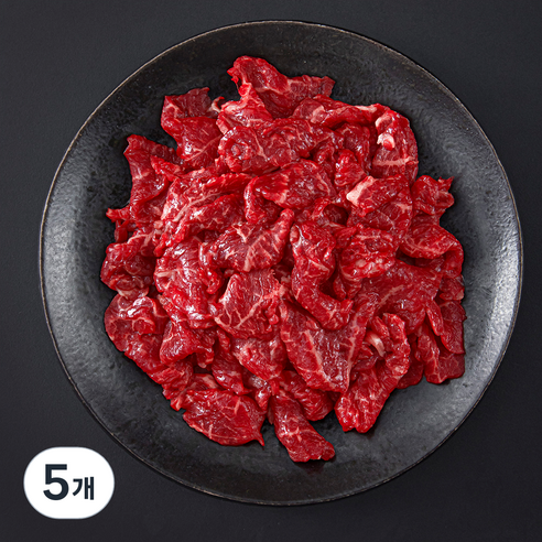 참연한우 어린암소 불고기 1등급 불고기용 (냉장), 300g, 5개