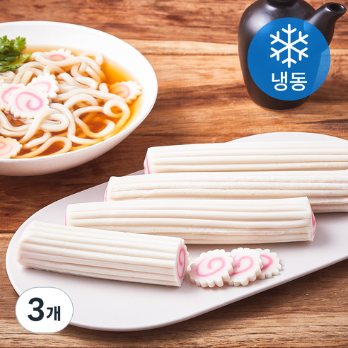 지엔씨푸드 나루토마끼 (냉동), 800g, 3개