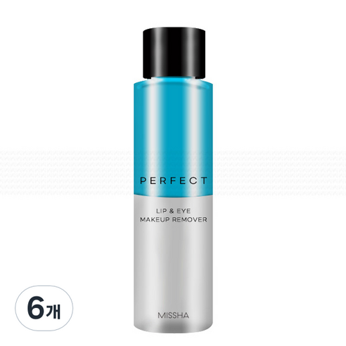 미샤 퍼펙트 립 앤 아이 리무버, 155ml, 6개