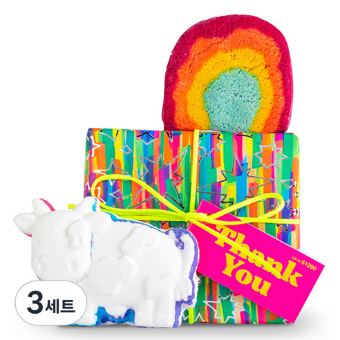 러쉬 땡큐 바디선물세트, 3세트
