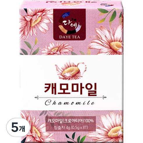 다예 캐모마일 8p, 500mg, 8개입, 5개